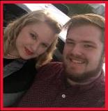 Image may contain: 2 people, including Tiffany Rachelle, people smiling, people sitting, closeup and outdoor